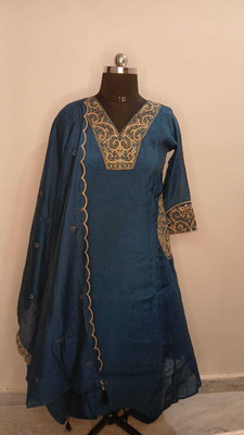 Opple Clothing Women Ethnic Top Pant Dupatta Set