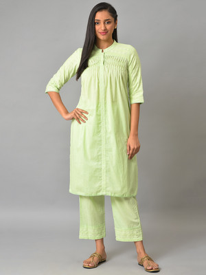 Aurelia Women Kurta Palazzo Ethnic Jacket Set