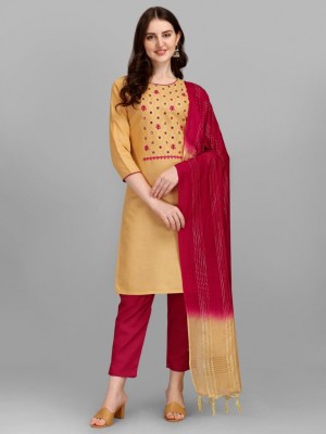 Diva's Choice Women Kurta Pant Dupatta Set