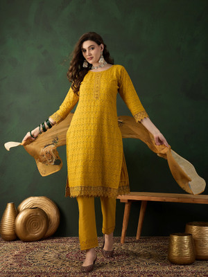 Tasrika Women Kurta Pant Dupatta Set