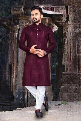 LANGIT Men Kurta Pyjama Set