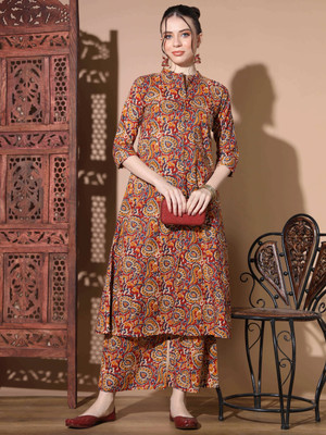 VBUYZ Women Kurta Palazzo Set