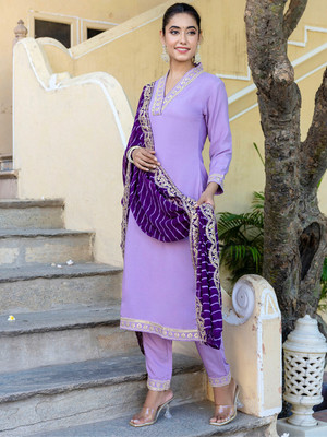 NAVLIK Women Kurta Pant Dupatta Set