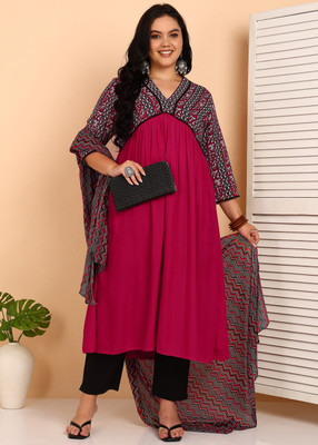 Yash Gallery Women Kurta Pant Dupatta Set