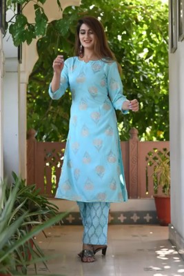 Neha Enterprises Women Kurti Palazzo Set