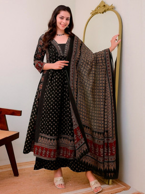 YAGNIK FASHION Women Kurti Palazzo Dupatta Set