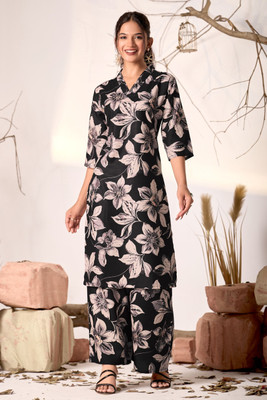 Ayesha Fashion Women Kurta Palazzo Cape Set