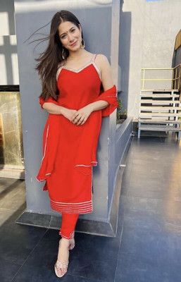 HEBA CREATION Women Kurta Pant Dupatta Set