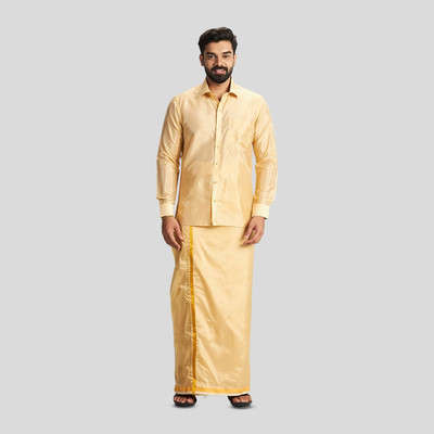 Uathayam Men Shirt Dhoti Set