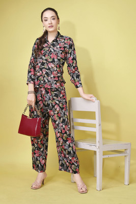 kanthir Women Shirt Palazzo Set