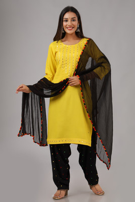 Pahnawa Fashion Women Kurta Patiala Set