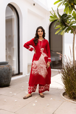 Nehamta Women Kurta Palazzo Set