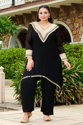 PrettyPlus by Desinoor.com Women Kurti Pant Set