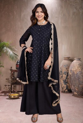 SHREESHA ENTERPRISE Women Kurta Palazzo Dupatta Set