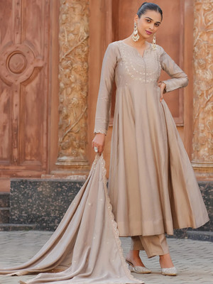 Aksharam Women Kurta Churidar Dupatta Set