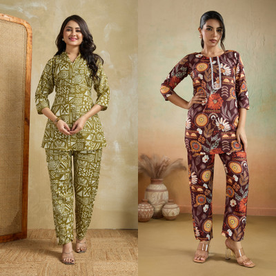 Women Basket Women Kurti Pant Set