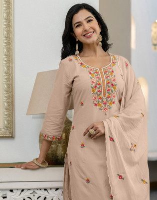 Skylee Women Kurta Pant Dupatta Set