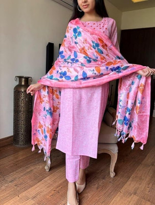 Priyansh Creations Women Kurta Pant Dupatta Set