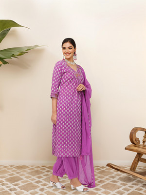 Ishin Women Kurta Pant Dupatta Set