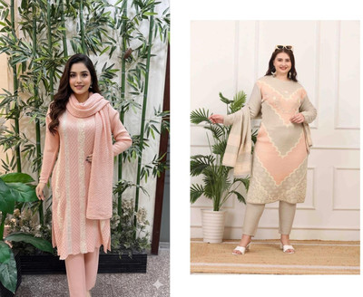 yuvraj global Women Kurti Pant Dupatta Set