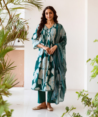 Nehamta Women Kurta Pant Dupatta Set