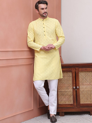 Jompers Men Kurta Pyjama Set