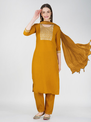 LIKEY ENTERPRISE Embroidered Kurta, Trouser/Pant & Dupatta Set