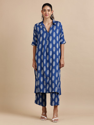 Black & Blah Blah Women Kurta Palazzo Set
