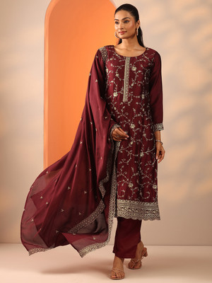 LIBAS Women Kurta Pant Dupatta Set