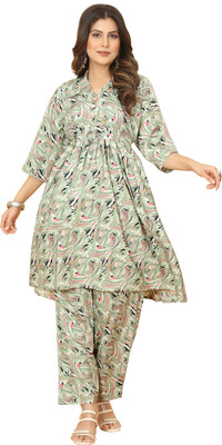 Bhurakhiya Tunic Pant Co-ords Set