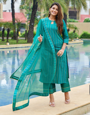Skylee Women Kurta Pant Dupatta Set