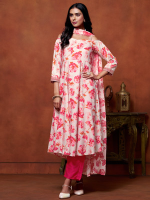 Youthnic Women Kurta Pant Dupatta Set