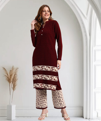 DRESSBASE Women Kurta Palazzo Set