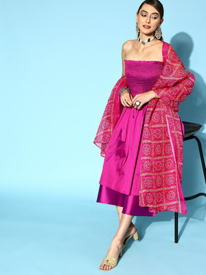 InWeave Women Kurta Palazzo Set