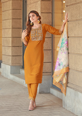 DECIZE CLOTHING Women Kurta Pant Dupatta Set