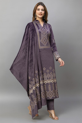 hifzaa Women Kurti Palazzo Dupatta Set