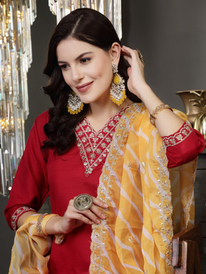 Stylum Women Kurta Pant Dupatta Set