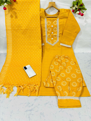 Ary collection Women Kurta Salwar Dupatta Set