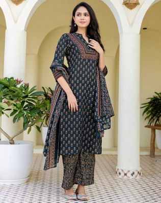 Skylee Women Kurta Palazzo Dupatta Set