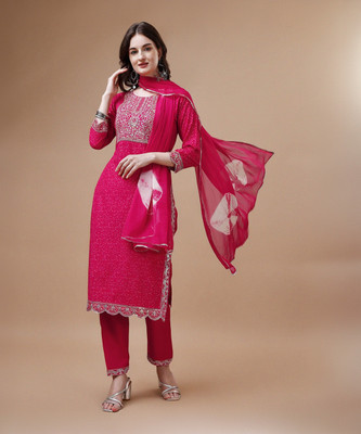 berrylicious Women Kurta Pant Dupatta Set