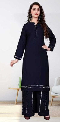 Thesparow Women Kurti Palazzo Set