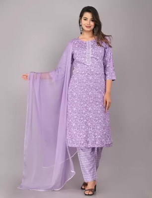 MILAAV Women Kurti Pant Dupatta Set