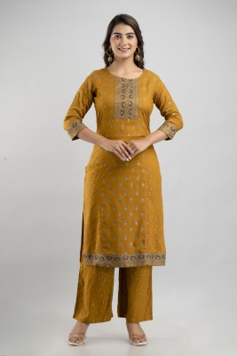 Mauka Women Kurta Palazzo Set