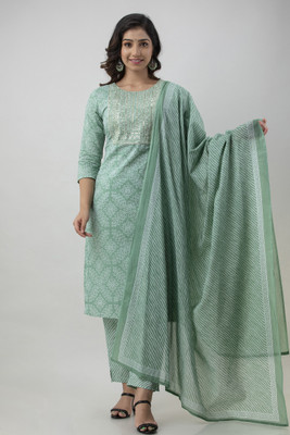 Abiri Women Kurta Pant Dupatta Set