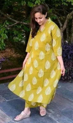 latter Women Kurti Pant Set