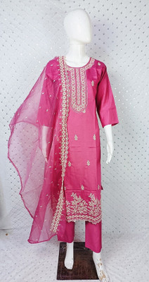 Amyra Fashion Hub Women Kurta Pant Dupatta Set