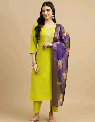 Jayshree Creation Women Kurta Pant Dupatta Set