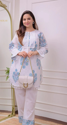 NavNari Tunic Pant Co-ords Set