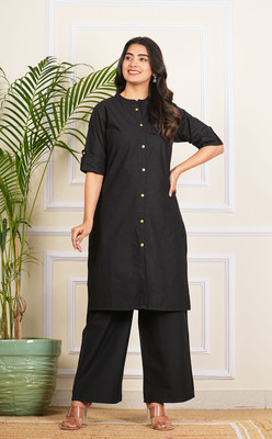 canvir Women Kurta Palazzo Set