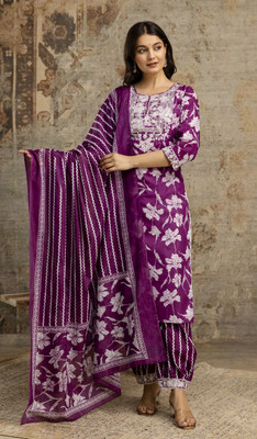 Moda Rapido Women Kurta Pant Dupatta Set